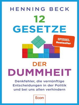 cover image of 12 Gesetze der Dummheit